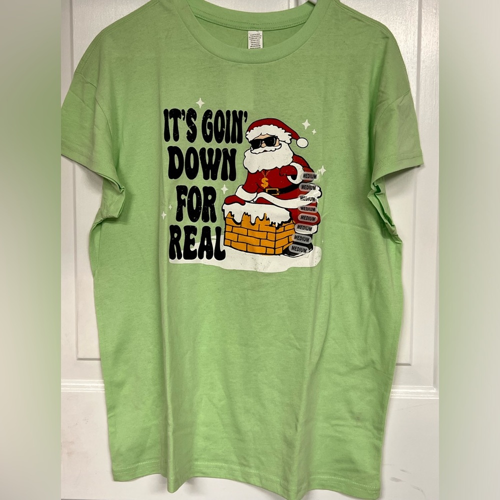 Green Santa 🦩 Graphic Tee